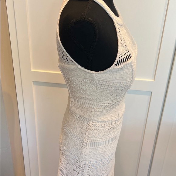 Guess Ivory Crochet Maxi Dress - Picture 5 of 12